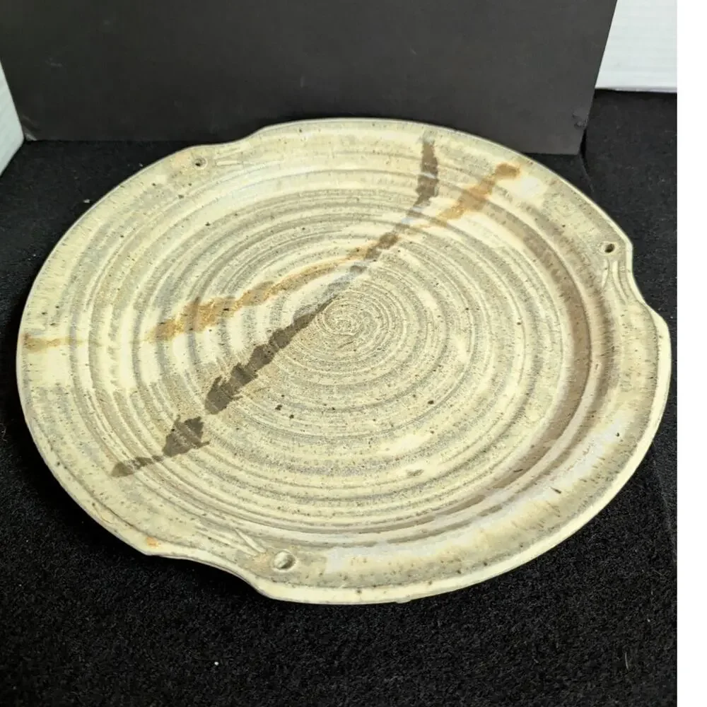 Griffin Pottery Sopchoppy Florida Handmade Art Pottery Plate 11